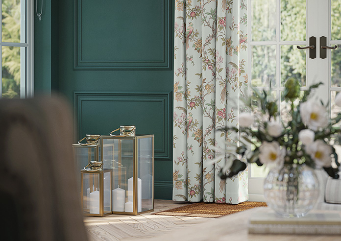 Orientalis, Duck Egg - Made to Measure Curtains - Image 5